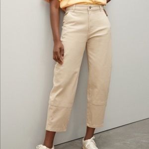 Everlane Utility Barrel Pant in Cashew